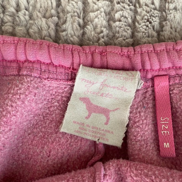 y2k Victoria’s Secret PINK sweatpants Size medium jogger comfy vintage - Picture 3 of 6